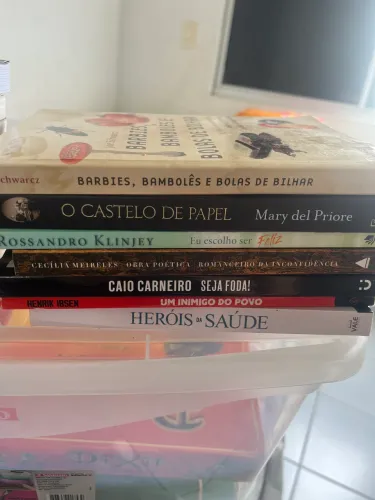 FEIRÃO DE LIVROS: LIVROS A PARTIR DE 10 REAIS