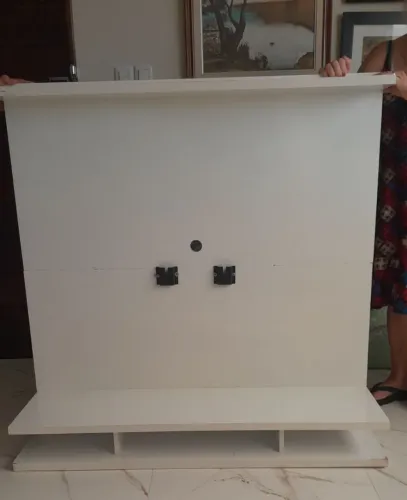 Painel branco para tv
