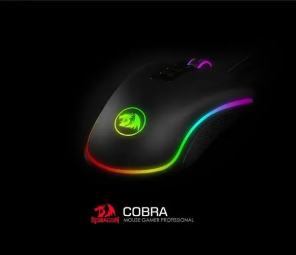 Mouse Gamer Redragon Cobra V3 M711 V3 RGB - NOVO NA CAIXA