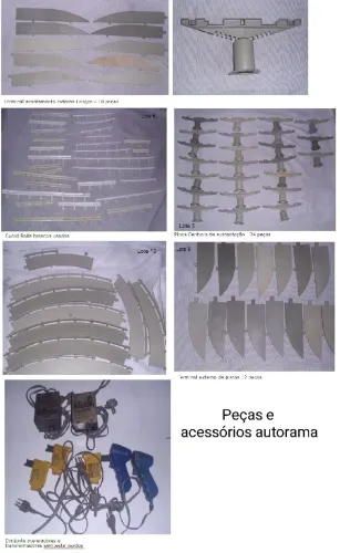 Autorama Estrela peças e acessórios Lote
