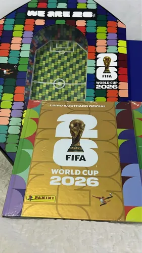 Álbum capa dura copa do mundo 2026