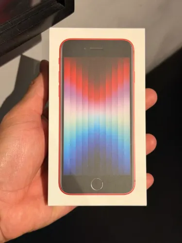 iPhone SE 3ª geração 64GB Red Lacrado 