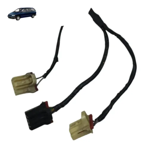 Kit plug conector atuador caixa ar forçado Caravan 2000