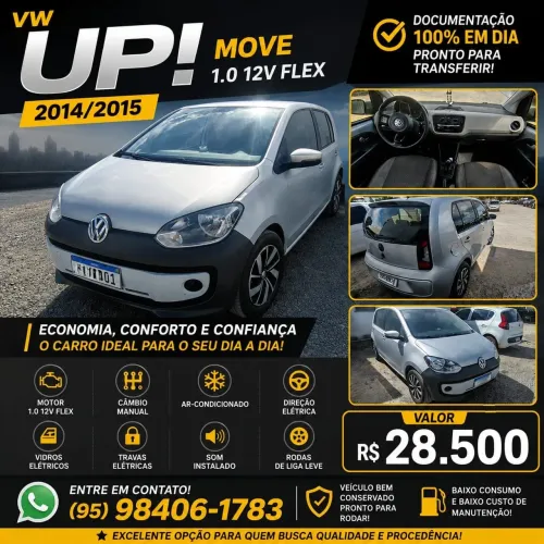 Volkswagen Up! Move 1.0 Total Flex 12V 5P 2015
