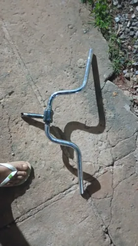 Guidão chunbado só duas semanas de uso