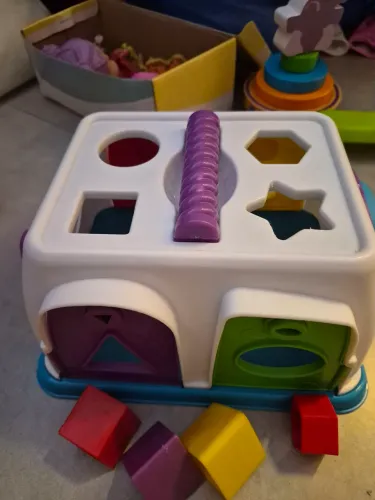 Brinquedo de encaixe infantil 