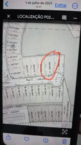 Terreno 398 metros com topografia e ART.Reserva do valle 1.Ótima localização vendo /troco