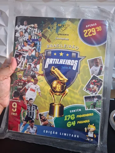 Álbum artilheiros brasileirão série A editora Score Edição limitada