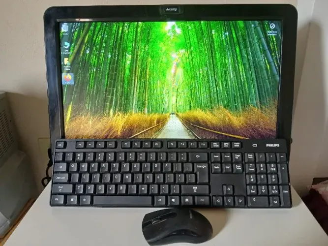 All in One Positivo Master U900 | i3 | 16GB RAM | SSD + HD 500GB + Teclado Sem Fio