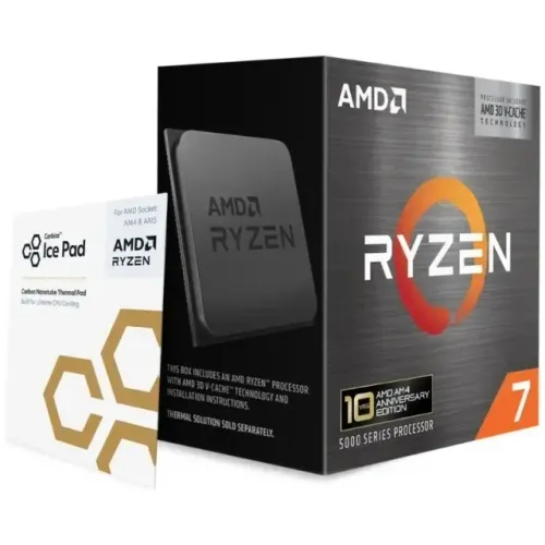 Processador AMD Ryzen 7 5800X3D 10th Anniversary Edition 3.4GHz/ 4.5GHz - SOMOS LOJA