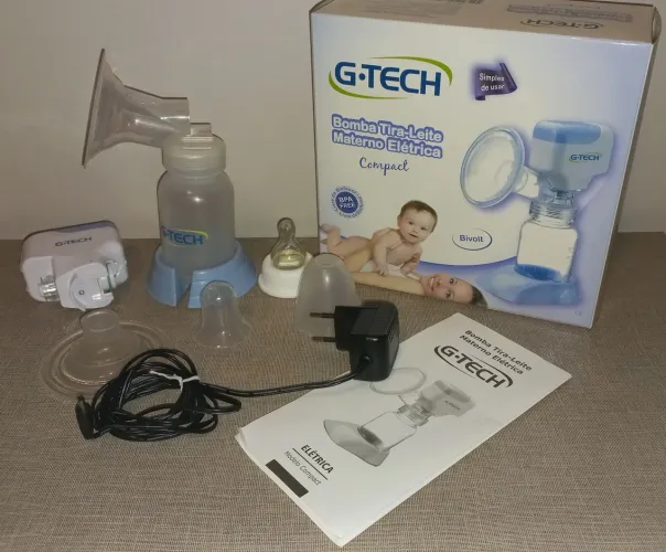 Bomba extratora de leite elétrica G-tech<br>R$ 100,00