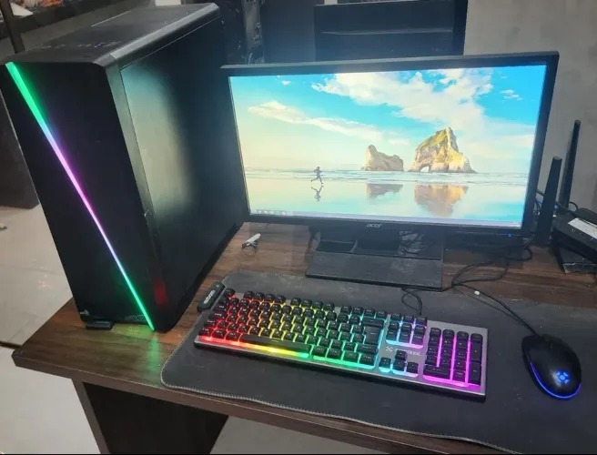 PC Gamer Ryzen 5 + GTX 1660 SUPER + 16GB RAM + SSD 500GB