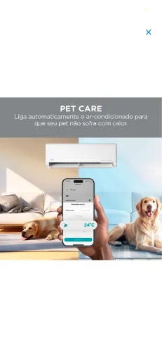 Ar condicionado split 12 mil btus nova na caixa