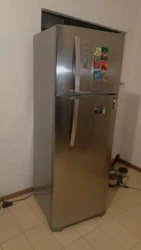 Geladeira Frost Free inox
