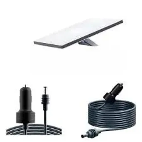 KIt para Starlink Mini Carregador Veicular 3 Metros + Suporte Veicular Com Ventosas