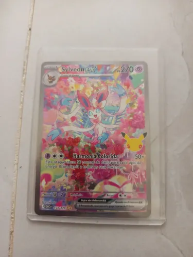 Sylveon EX-30 anos - duas estrelas douradas