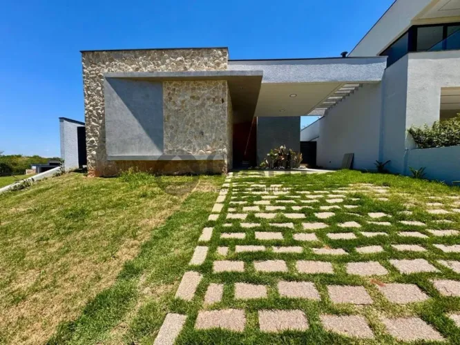 Casa de luxo em condomínio no Alphaville Castello em Itu-SP: 3 quartos, 3 suítes, 2 salas,