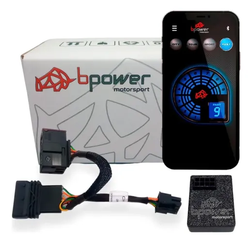 Módulo BPower + Piggyback Race T270 Bluetooth | Jeep Fiat Abarth