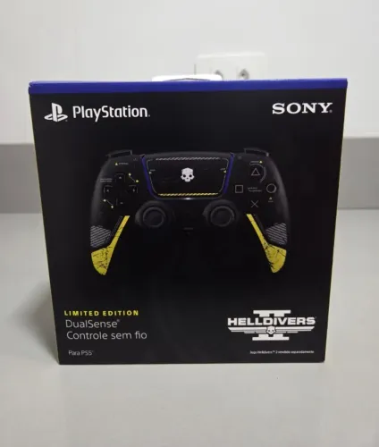 Controle PS5 Dualsense HellDivers 2 Edição Limitada