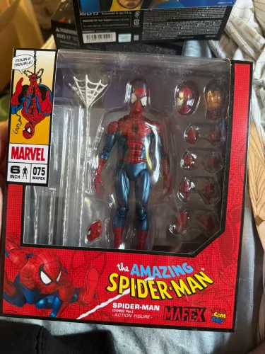 Spider man 075 Mafex lacrado reissue 