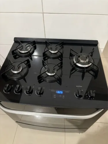 Fogão Electrolux 5 Bocas 76GRS - Mesa de Vidro