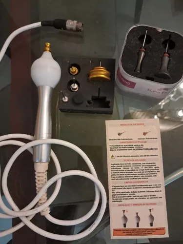 Aparelho para parte íntima e facial  da SPECTRA de radiofrequência completo com manoolas n