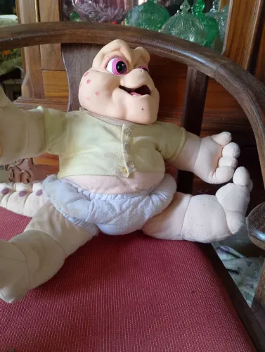 Boneco baby família dinossauro