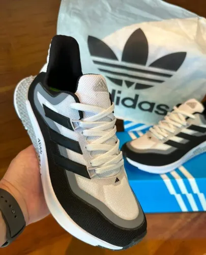 Tênis Adidas Knit Hard - Branco/Preto