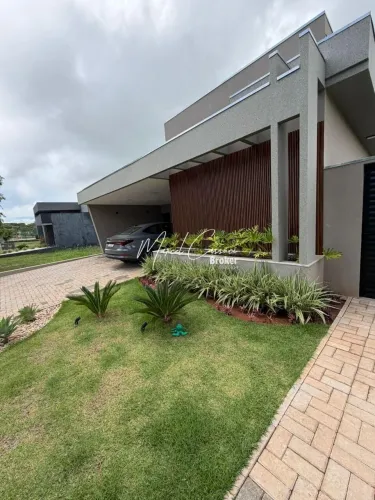Condomínio Terras Alphaville Mirassol - Casa à venda, 3 suítes, escritório, home, área gou