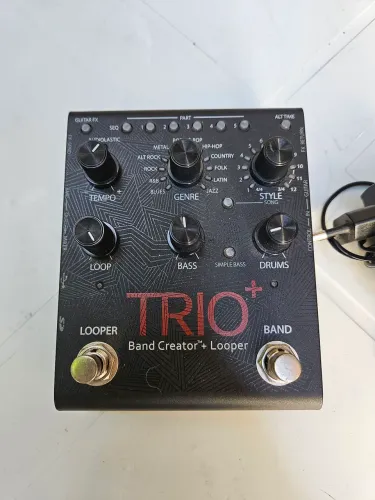 Pedal DigiTech TRIO+ Band Creator + Looper (Com Fonte Original) - Impecável