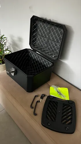 BAÚ MOTO 45L NOVO BARATO