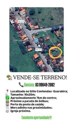 Terreno 200m2