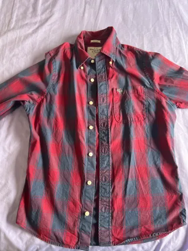 Camisa manga comprida Abercrombie 