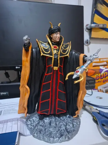 Boneco 3d kefren flashman 
