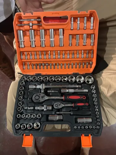 Jogo De Soquete 1/2 Simila Gedore 108pc Aço Crv Profissional