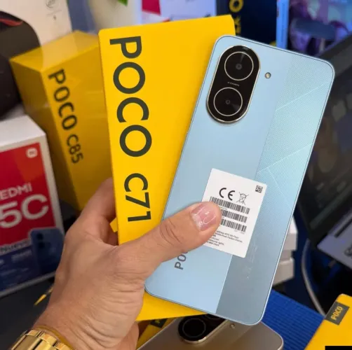 Celular POCO C71 128/4 - Novo lacrado com Garantia e Nota fiscal - Loja física 
