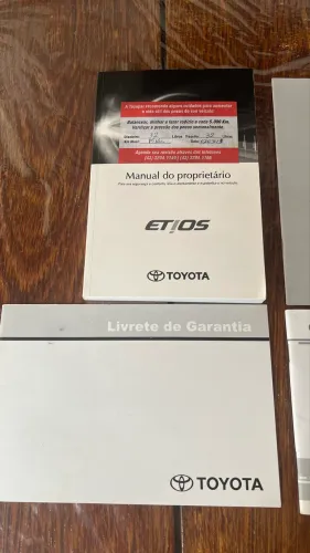 Manual do proprietário Toyota ETIOS 