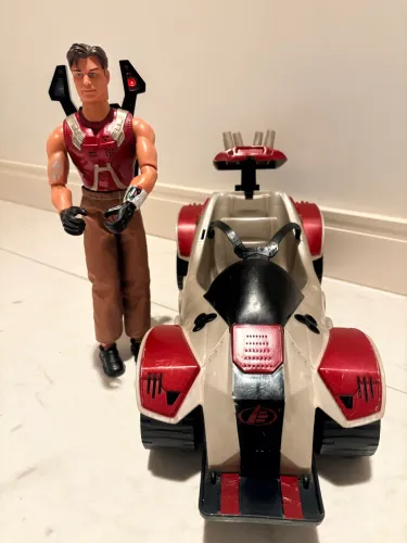 Veículo De Ataque Secreto Max Steel Mattel - Luzes Ok