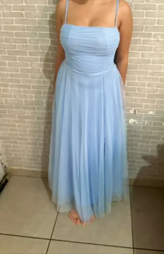 Vestido de Festa Azul Serenity