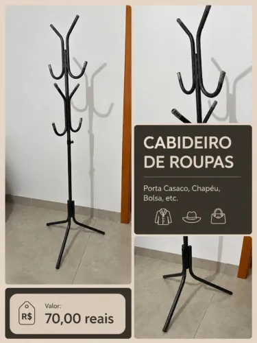 Cabideiro De Roupas