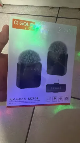 Microfone Lapela Sem Fio 