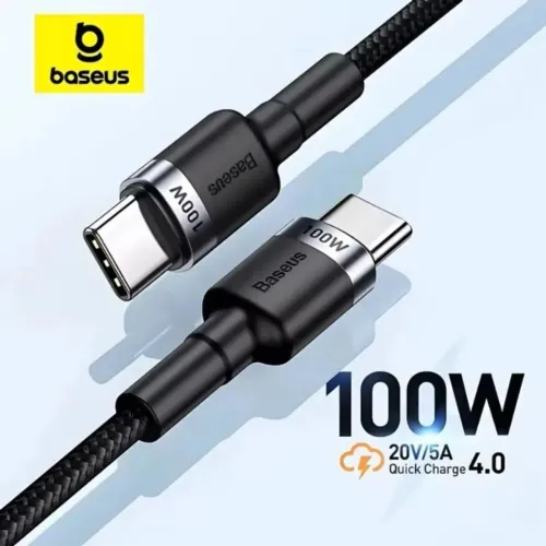 Cabo USB-C Baseus 100W