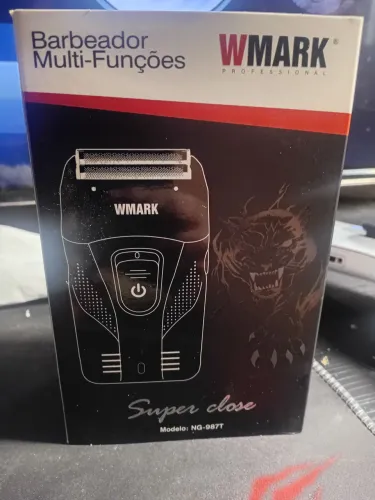 Barbeador Shaver Wmark NG-987T Novo na Caixa