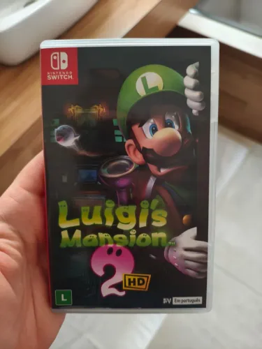 Vendo jogo Nintendo switch luigi mansion 2 HD BR