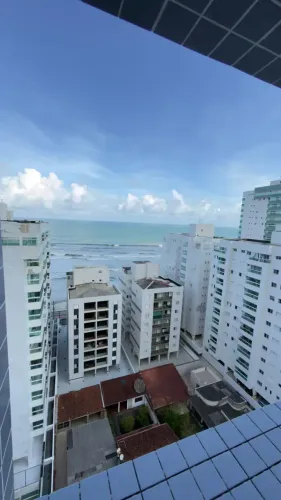 Apartamento com 2 quartos 1 suíte - 87m²- 1 vaga - Vista Mar em Centro - Mongaguá - SP
