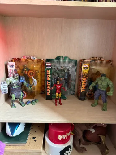 Lote marvel select, legends e dc