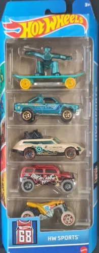 Hot Wheels Five Pack HW Sports 2021