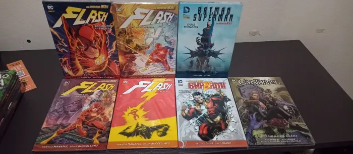 Lote de HQs Novos 52: Flash, Batman/Superman, Shazam e Constantine
