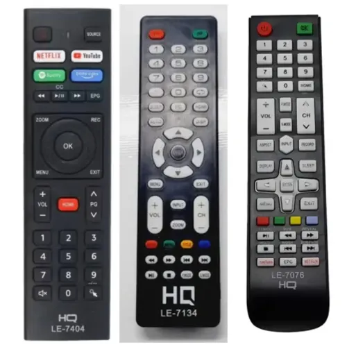 Controle Remoto, tvs, DVDs, conversor novos