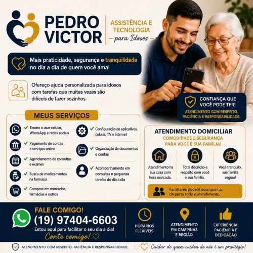 Assistência e Tecnologia para Idosos